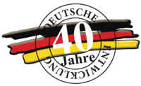 40 Jahre deutsche Entwicklung Logo